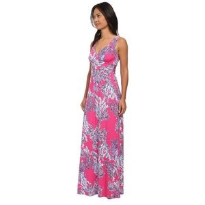 Lilly Pulitzer Pink Coral Maxi Dress